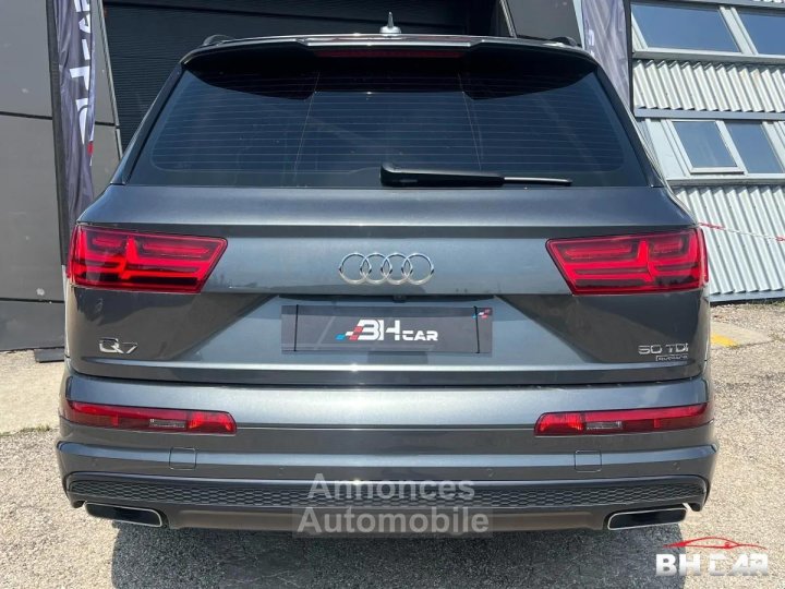 Audi Q7 50 TDI 30 286 S-LINE - 7 places - Si&egrave;ges alcantara - Entretien suivi complet & r&eacute;vis&eacute; (bva) - 8