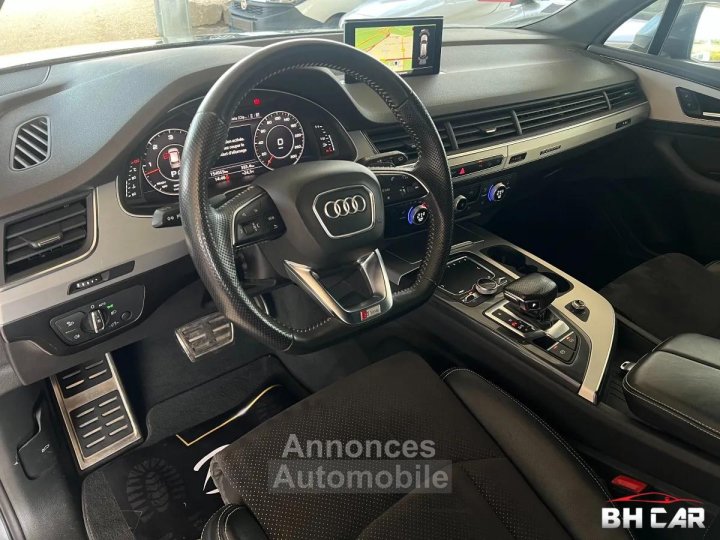 Audi Q7 50 TDI 30 286 S-LINE - 7 places - Si&egrave;ges alcantara - Entretien suivi complet & r&eacute;vis&eacute; (bva) - 10