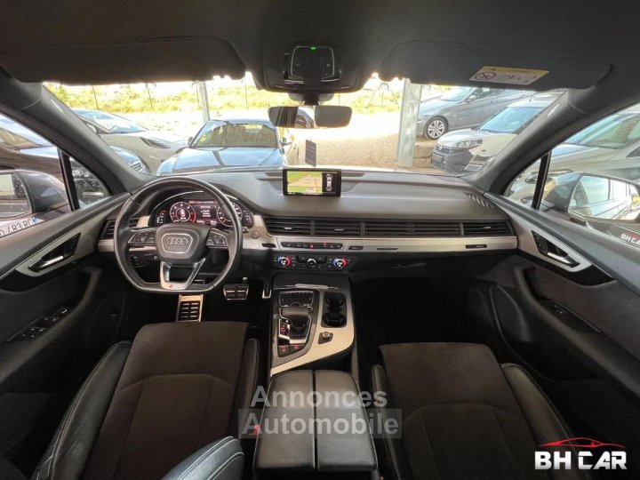 Audi Q7 50 TDI 30 286 S-LINE - 7 places - Si&egrave;ges alcantara - Entretien suivi complet & r&eacute;vis&eacute; (bva) - 14