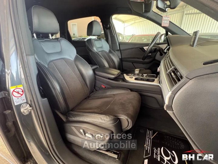 Audi Q7 50 TDI 30 286 S-LINE - 7 places - Si&egrave;ges alcantara - Entretien suivi complet & r&eacute;vis&eacute; (bva) - 18
