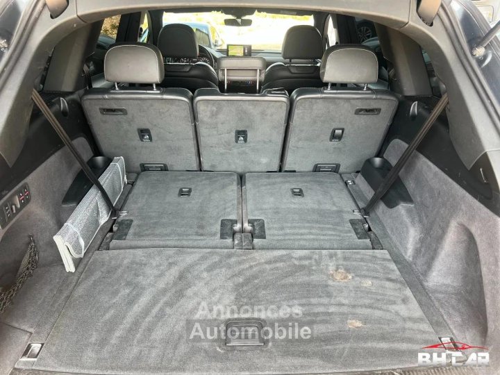 Audi Q7 50 TDI 30 286 S-LINE - 7 places - Si&egrave;ges alcantara - Entretien suivi complet & r&eacute;vis&eacute; (bva) - 19