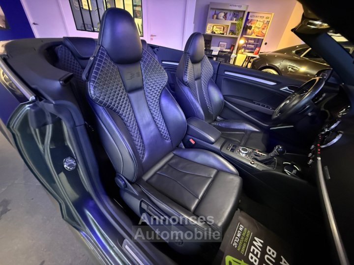 Audi S3 CABRIOLET 20 TFSI 300 Quattro S-Tronic 6 / Entretien / Fran&ccedil;aise - 14