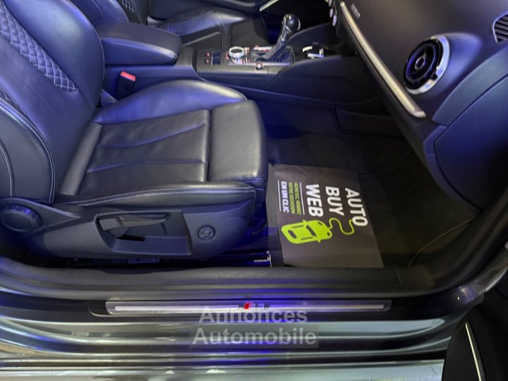Audi S3 CABRIOLET 20 TFSI 300 Quattro S-Tronic 6 / Entretien / Fran&ccedil;aise - 15