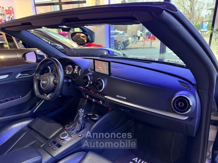 Audi S3 CABRIOLET 20 TFSI 300 Quattro S-Tronic 6 / Entretien / Fran&ccedil;aise - 16