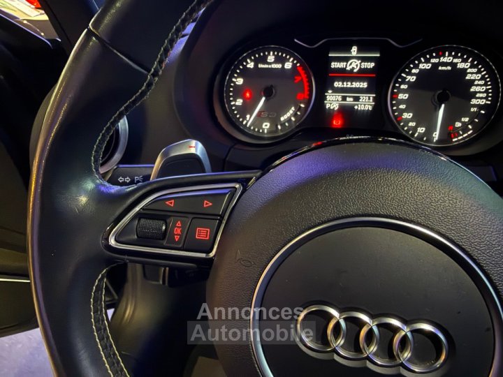 Audi S3 CABRIOLET 20 TFSI 300 Quattro S-Tronic 6 / Entretien / Fran&ccedil;aise - 34