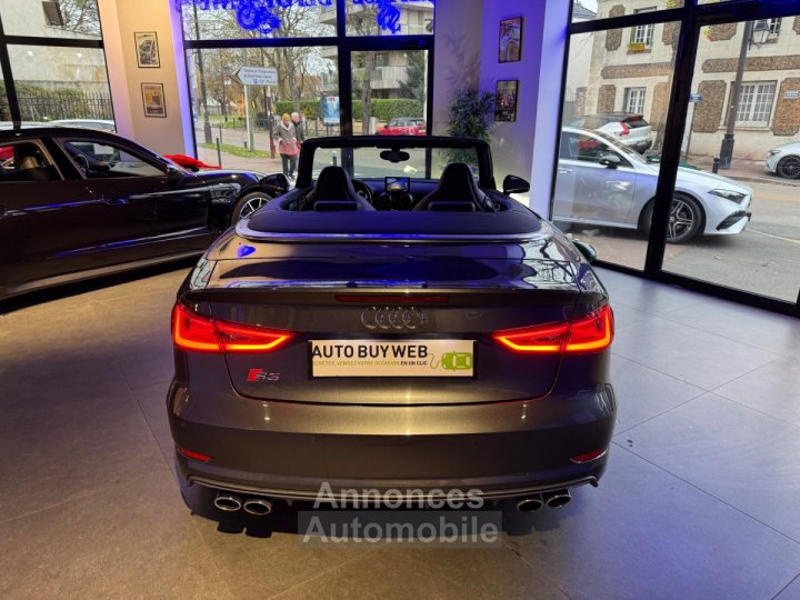 Audi S3 CABRIOLET 20 TFSI 300 Quattro S-Tronic 6 / Entretien / Fran&ccedil;aise - 39