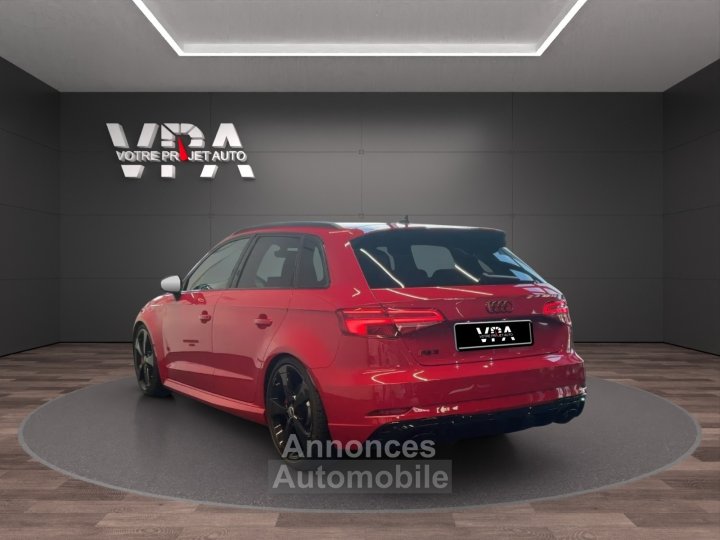 Audi RS3 25 TFSI 400Ch Quattro  S  tronic 7 - Si&egrave;ges chauffants - Si&egrave;ges sport - 3
