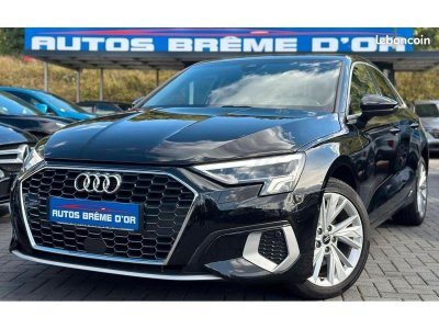Audi A3 BERLINE 389/mois GARANTIE 6 ANS 35 TFSI 150ch Design LUXE BVA7 1ère MAIN Origine française - 1
