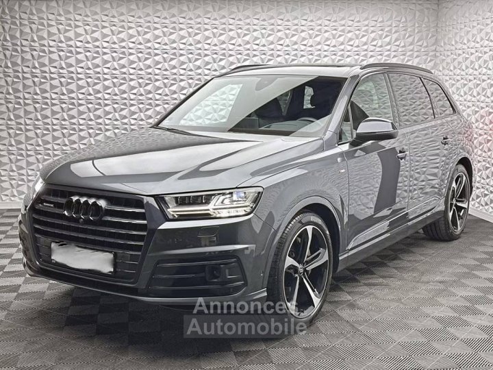 Audi Q7 50 TDI QUA/S-LINE/7 PLACES/SI&Egrave;GES CHAUFFANTS/BOSE/PANO - 1