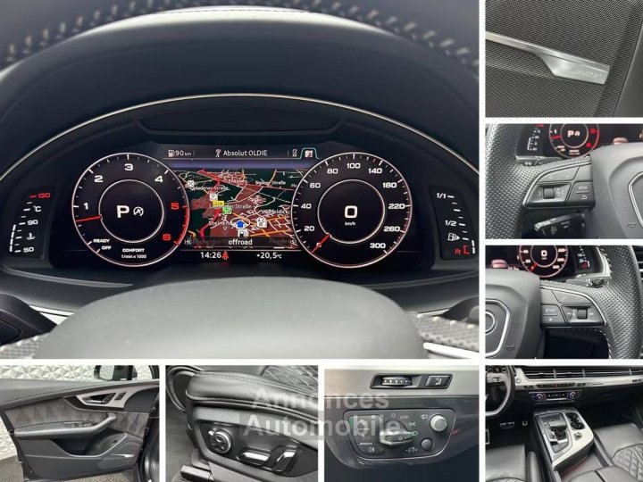 Audi Q7 50 TDI QUA/S-LINE/7 PLACES/SI&Egrave;GES CHAUFFANTS/BOSE/PANO - 10