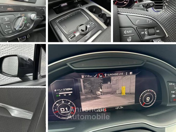 Audi Q7 50 TDI QUA/S-LINE/7 PLACES/SI&Egrave;GES CHAUFFANTS/BOSE/PANO - 19