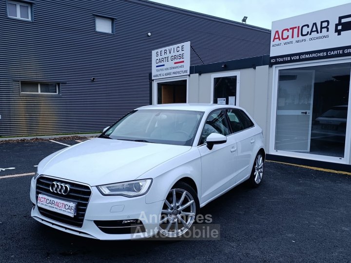 Audi A3 III SPORTBACK 20 TDI 150 AMBITION LUXE S TRONIC BVA - 1