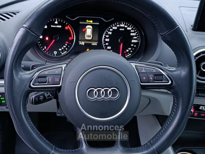 Audi A3 III SPORTBACK 20 TDI 150 AMBITION LUXE S TRONIC BVA - 11