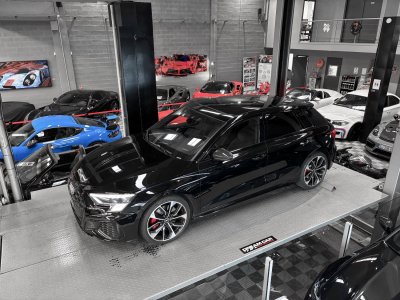 Audi S3 8Y 20 310 S-Tronic - Première main - Noir Mythic - 1