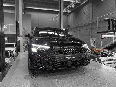 Audi S3 8Y 20 310 S-Tronic - Première main - Noir Mythic - 4