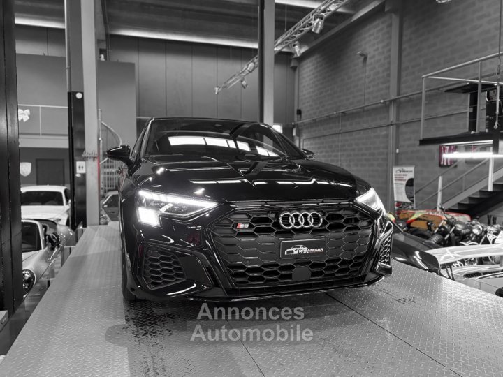 Audi S3 8Y 20 310 S-Tronic - Première main - Noir Mythic - 4