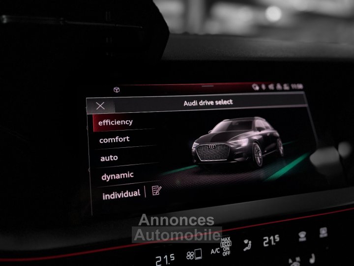 Audi S3 8Y 20 310 S-Tronic - Première main - Noir Mythic - 35