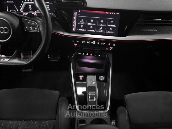 Audi S3 8Y 20 310 S-Tronic - Première main - Noir Mythic - 38