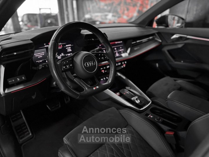 Audi S3 8Y 20 310 S-Tronic - Première main - Noir Mythic - 27