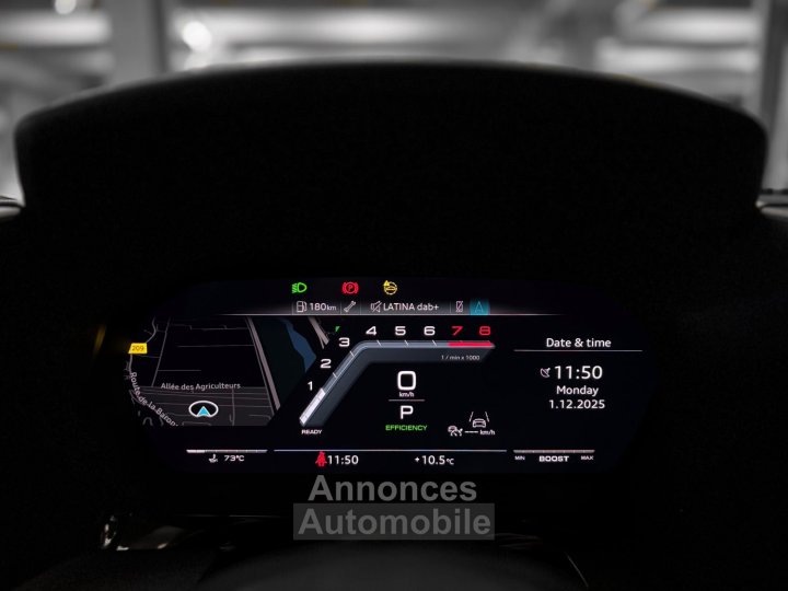 Audi S3 8Y 20 310 S-Tronic - Première main - Noir Mythic - 40