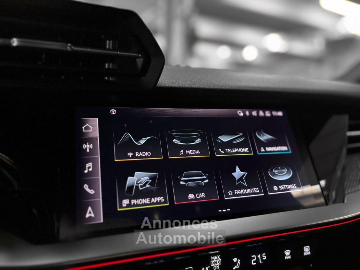 Audi S3 8Y 20 310 S-Tronic - Première main - Noir Mythic - 41