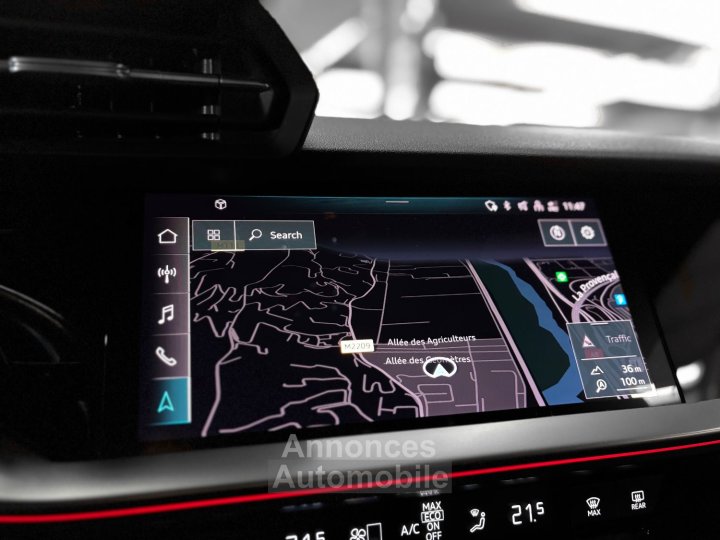 Audi S3 8Y 20 310 S-Tronic - Première main - Noir Mythic - 45