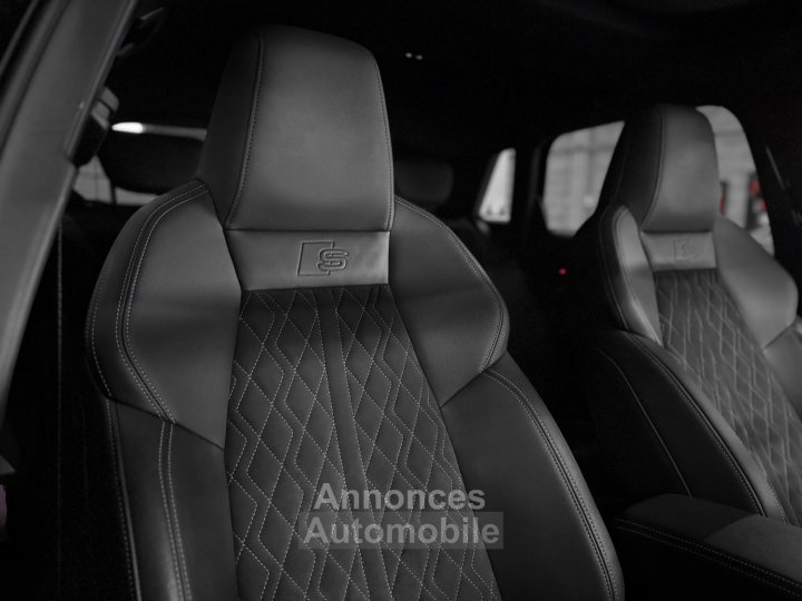 Audi S3 8Y 20 310 S-Tronic - Première main - Noir Mythic - 50