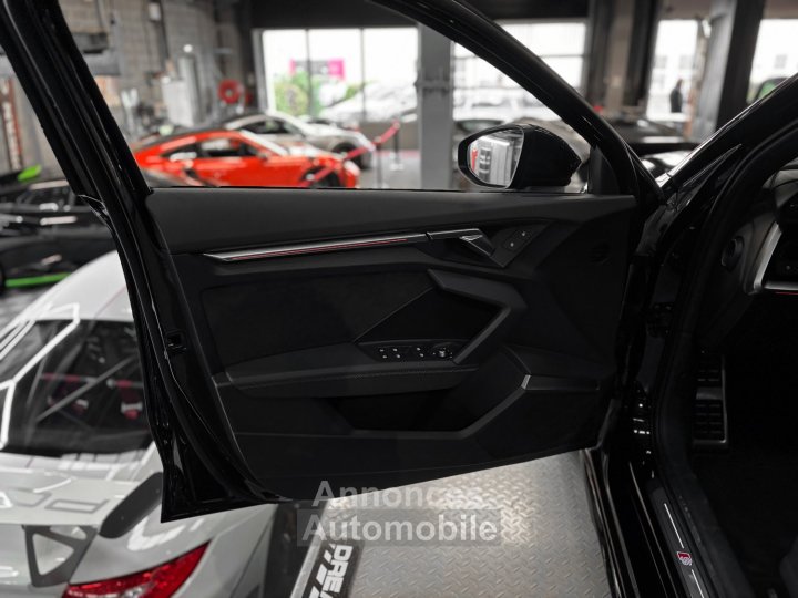 Audi S3 8Y 20 310 S-Tronic - Première main - Noir Mythic - 23