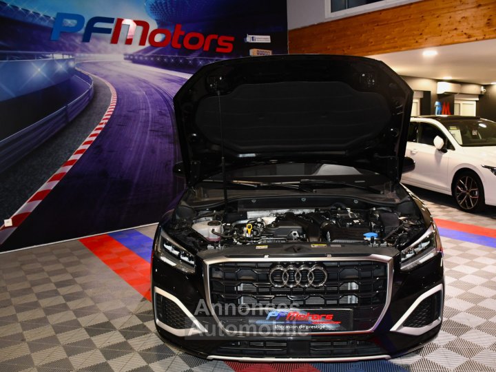 Audi Q2 Advanced 35 TFSI 150 S-Tronic GPS Virtual Cuir R&eacute;gulateur Cam&eacute;ra Pr&eacute; Sense Hayon Smartphone JA 17 - 19