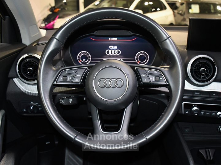 Audi Q2 Advanced 35 TFSI 150 S-Tronic GPS Virtual Cuir R&eacute;gulateur Cam&eacute;ra Pr&eacute; Sense Hayon Smartphone JA 17 - 20