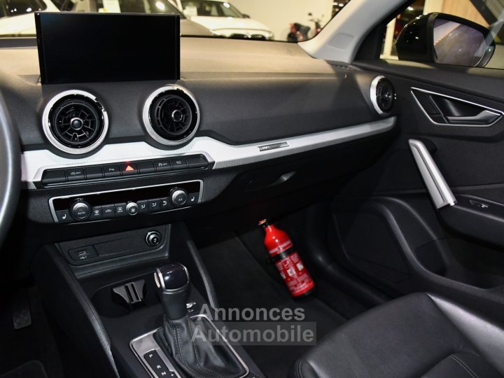 Audi Q2 Advanced 35 TFSI 150 S-Tronic GPS Virtual Cuir R&eacute;gulateur Cam&eacute;ra Pr&eacute; Sense Hayon Smartphone JA 17 - 22