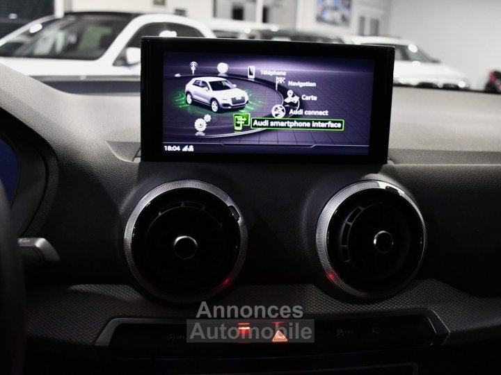 Audi Q2 Advanced 35 TFSI 150 S-Tronic GPS Virtual Cuir R&eacute;gulateur Cam&eacute;ra Pr&eacute; Sense Hayon Smartphone JA 17 - 24