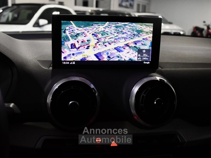 Audi Q2 Advanced 35 TFSI 150 S-Tronic GPS Virtual Cuir R&eacute;gulateur Cam&eacute;ra Pr&eacute; Sense Hayon Smartphone JA 17 - 25
