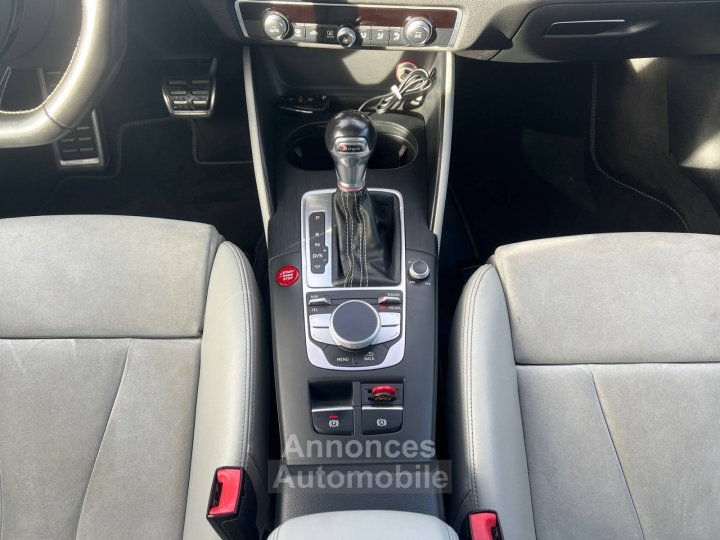 Audi S3 III 20 TFSI 300ch quattro S tronic 6 *Int&eacute;rieur Beige / Cam&eacute;ra de Recul* - 14
