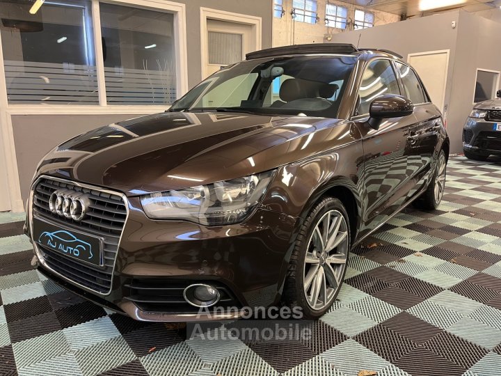 Audi A1 SPORTBACK 14 TFSI 122 AMBITION LUXE S TRONIC TOIT OUVRANT RADAR RECUL - 3