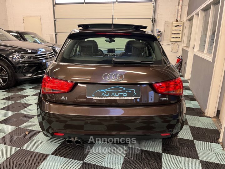 Audi A1 SPORTBACK 14 TFSI 122 AMBITION LUXE S TRONIC TOIT OUVRANT RADAR RECUL - 5