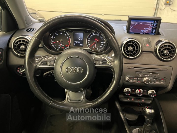 Audi A1 SPORTBACK 14 TFSI 122 AMBITION LUXE S TRONIC TOIT OUVRANT RADAR RECUL - 9