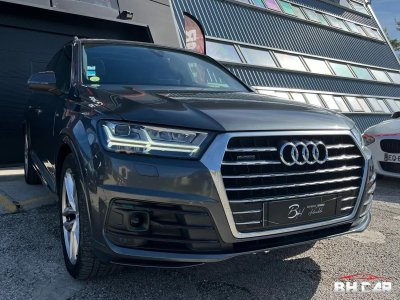 Audi Q7 30 TDI 272 S-LINE - 7 places - Moteur neuf garanti 12/2026 - Attelage - Toit ouvrant   - 3