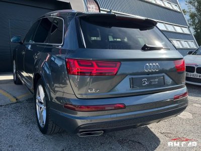 Audi Q7 30 TDI 272 S-LINE - 7 places - Moteur neuf garanti 12/2026 - Attelage - Toit ouvrant   - 8