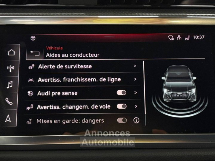 Audi Q3 Sportback 45 TFSIe 245 ch S tronic 6 S line - 51