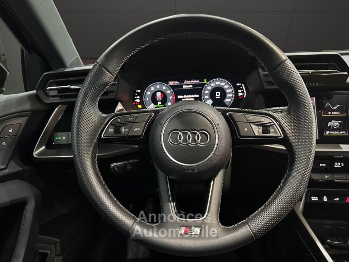 Audi A3 40 TFSI e 204ch • S tronic • CarPlay • Caméra recul • Sièges chauffants • LED • Cockpit digital - 9