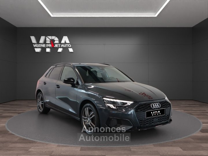 Audi A3 Sportback IV 40 TFSI e 204ch S tronic 6 - Virtual cockpit - Camera de recul - Sièges chauffants - ACC - 1
