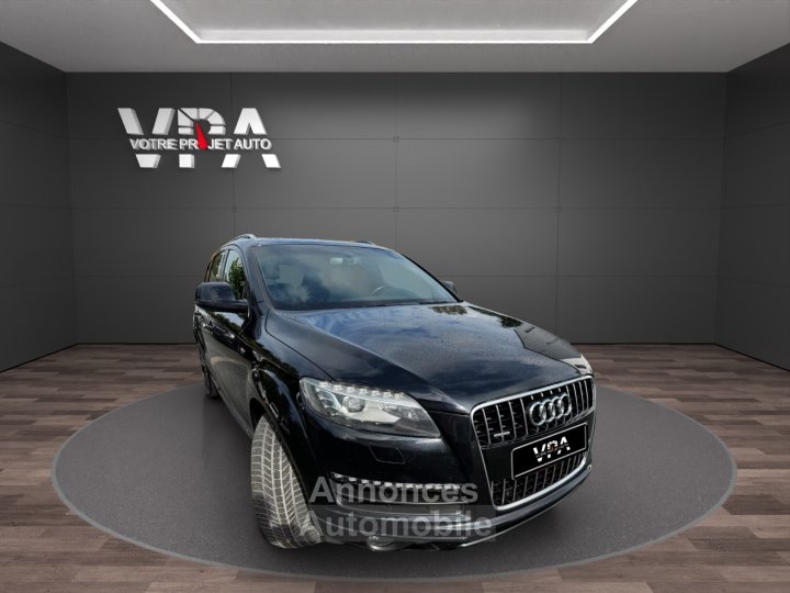Audi Q7 30 TDI V6 quattro S line &bull; 245ch &bull; Toit Panoramique &bull; Cuir &bull; Cam&eacute;ra &bull; Attelage &bull; Chauffage Stationnaire - 2