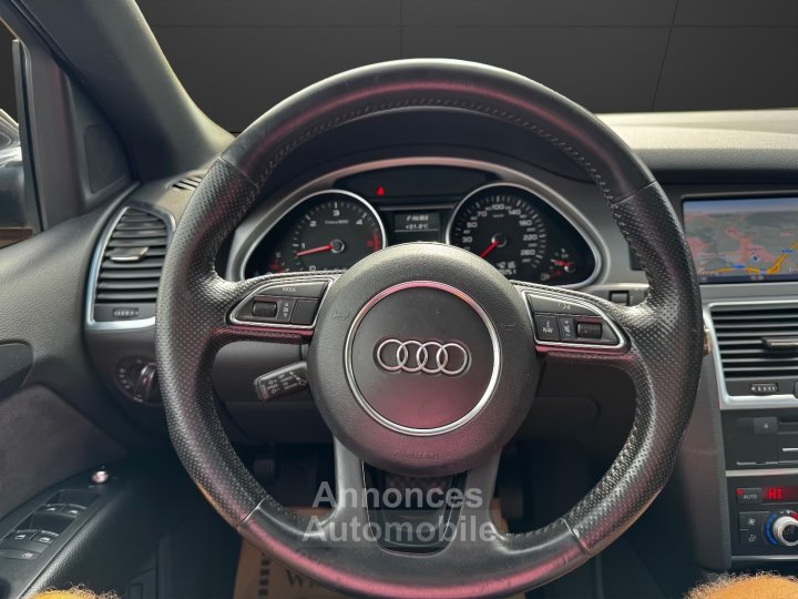 Audi Q7 30 TDI V6 quattro S line &bull; 245ch &bull; Toit Panoramique &bull; Cuir &bull; Cam&eacute;ra &bull; Attelage &bull; Chauffage Stationnaire - 5