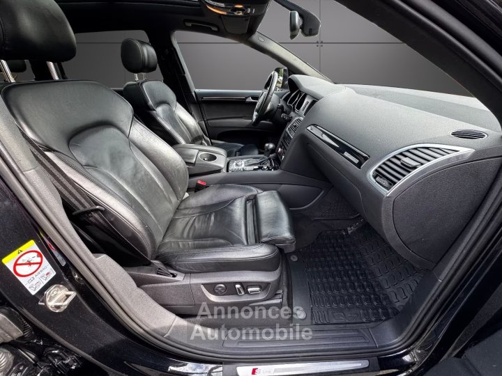 Audi Q7 30 TDI V6 quattro S line &bull; 245ch &bull; Toit Panoramique &bull; Cuir &bull; Cam&eacute;ra &bull; Attelage &bull; Chauffage Stationnaire - 8