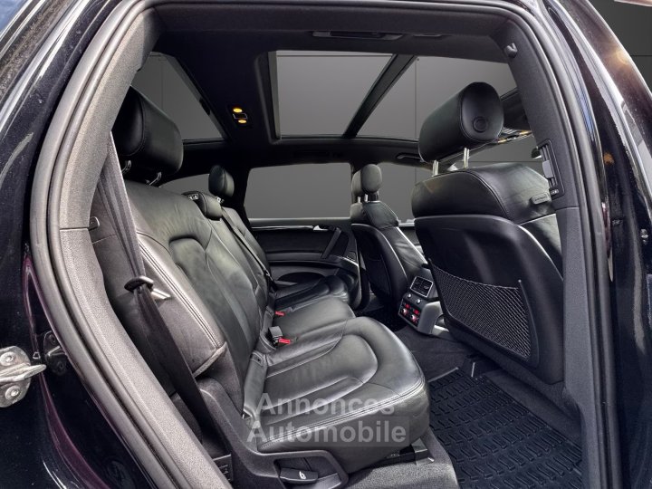 Audi Q7 30 TDI V6 quattro S line &bull; 245ch &bull; Toit Panoramique &bull; Cuir &bull; Cam&eacute;ra &bull; Attelage &bull; Chauffage Stationnaire - 9
