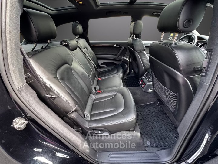 Audi Q7 30 TDI V6 quattro S line &bull; 245ch &bull; Toit Panoramique &bull; Cuir &bull; Cam&eacute;ra &bull; Attelage &bull; Chauffage Stationnaire - 12