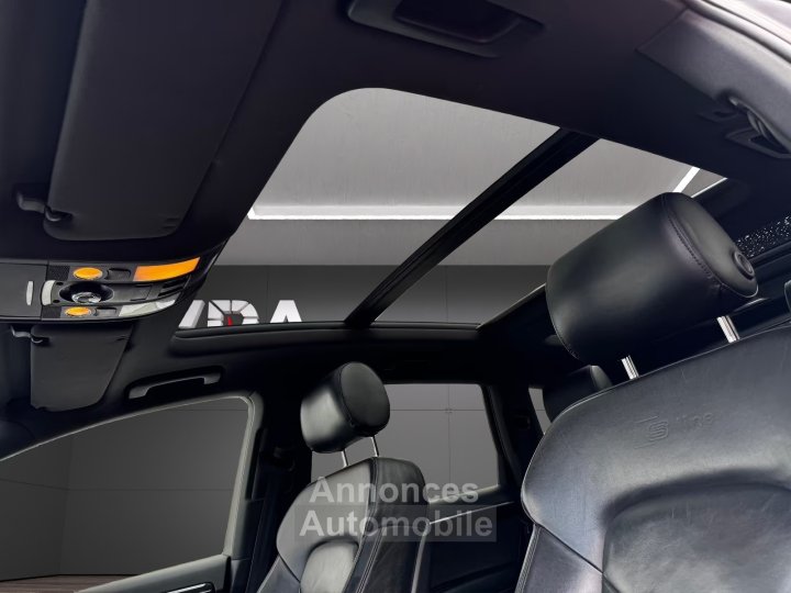 Audi Q7 30 TDI V6 quattro S line &bull; 245ch &bull; Toit Panoramique &bull; Cuir &bull; Cam&eacute;ra &bull; Attelage &bull; Chauffage Stationnaire - 14