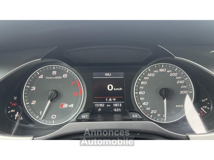 Audi S4 Quattro 30 V6 TFSI 333 S-tronic - GARANTIE 12 MOIS - 25