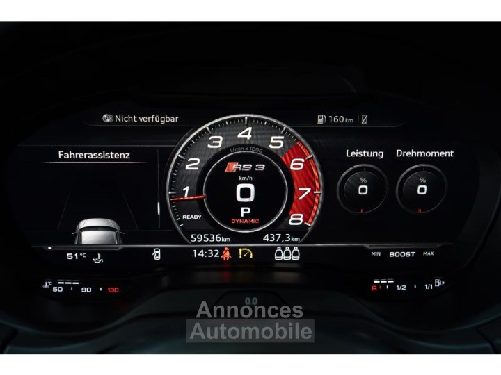 Audi RS3 Quattro 25 TFSI - 400 - BV S-tronic 8V SPORTBACK  PHASE 2 - 12